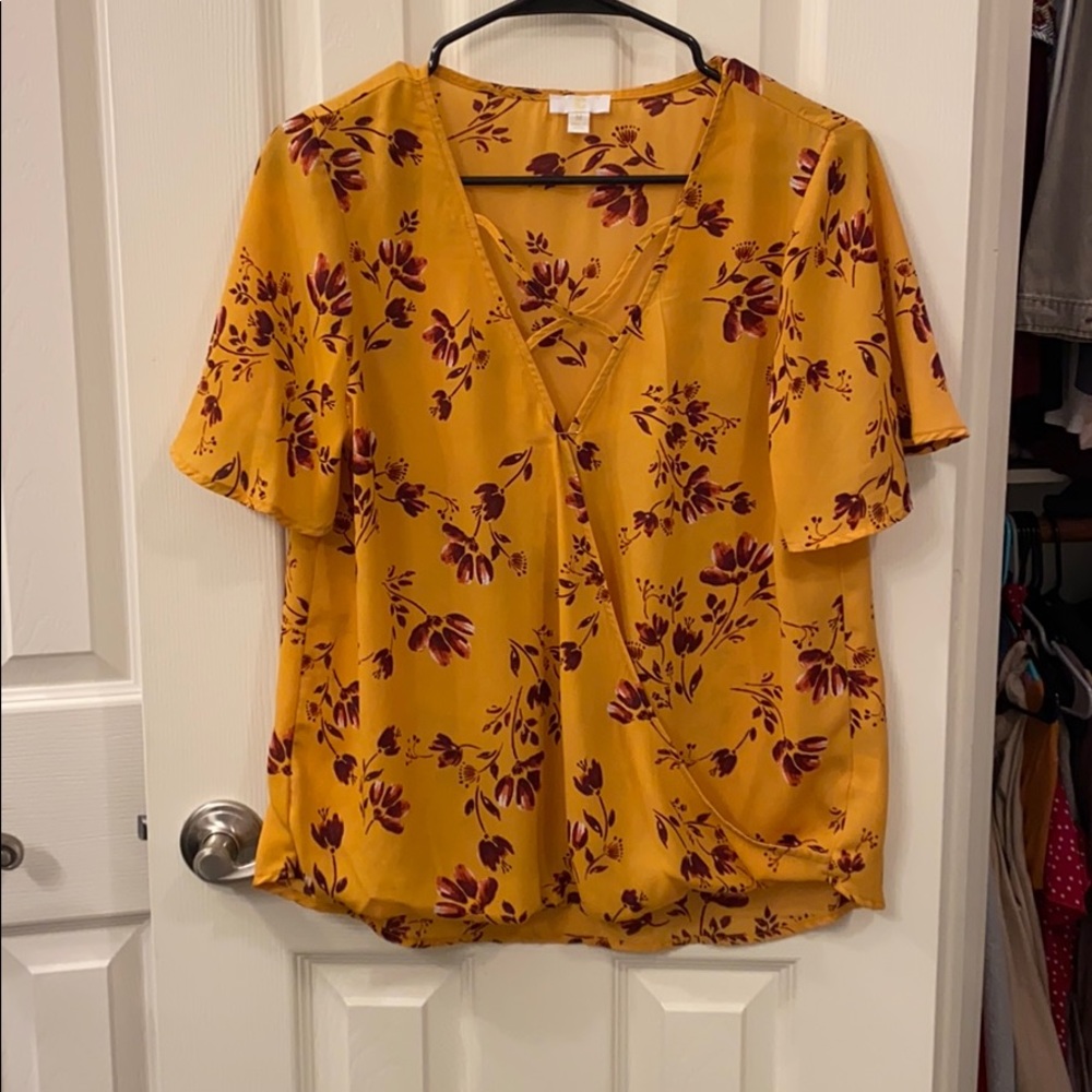 Charming Charlie’s Fall Blouse